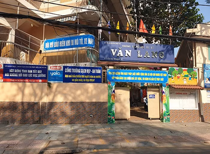 Trường trung học cơ sở Văn Lang, quận 1, Thành phố Hồ Chí Minh (ảnh: P.L) Trường trung học cơ sở Văn Lang, quận 1, Thành phố Hồ Chí Minh (ảnh: P.L)