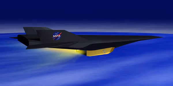X-43A của Mỹ cũng có tốc độ bay giống với một phi thuyền