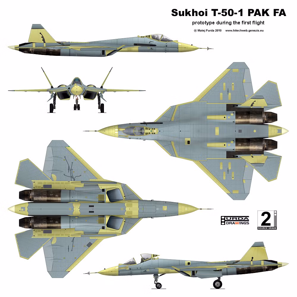 Tiêm kích T-50 của Nga
