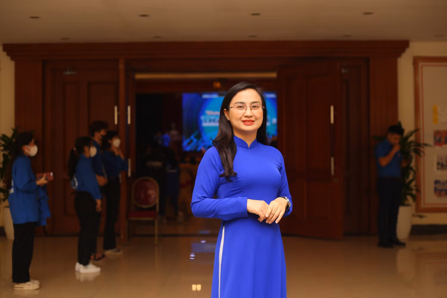 Tiến sĩ Khúc Kim Lan là một tấm gương nhiệt huyết với công tác Đoàn (Ảnh: NVCC)