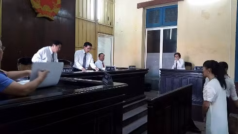 Phiên tòa phúc thẩm giữa Công ty IConnect, Co-Ordinate và trường Đại học Hoa Sen (ảnh: P.L)