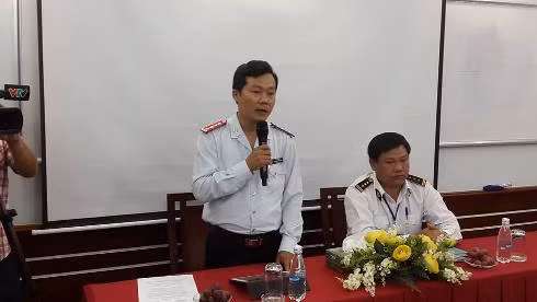Ông Nguyễn Văn Tiến - Phó Chánh thanh tra Bộ Nông nghiệp và Phát triển Nông thông cung cấp thông tin (Ảnh: P.L) Ông Nguyễn Văn Tiến - Phó Chánh thanh tra Bộ Nông nghiệp và Phát triển Nông thông cung cấp thông tin (Ảnh: P.L)
