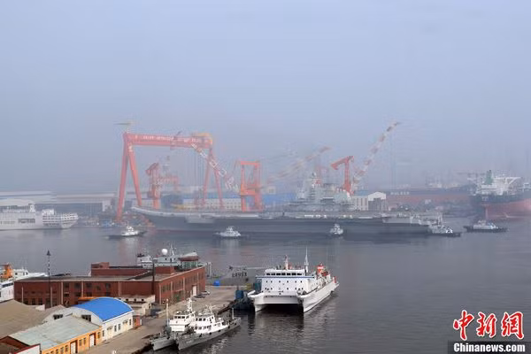Tàu sân bay Varyag chạy thử lần 9
