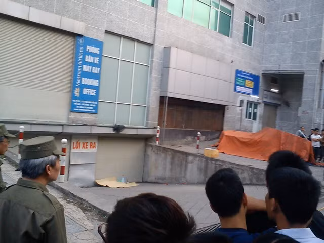 Hiện trường vụ việc chiều muộn 14/4