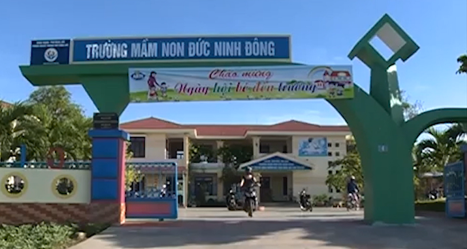 Hiệu trưởng Trường mầm non Đức Ninh Đông (Đồng Hới, Quảng Bình) bị cách hết tất cả chức vụ trong Đảng do sử dụng bằng cấp 2 không hợp pháp. Ảnh: NP