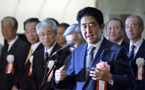 Thủ tướng Nhật Bản Shinzo Abe.