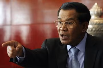 Thủ tướng Campuchia Hun Sen. Thủ tướng Campuchia Hun Sen.