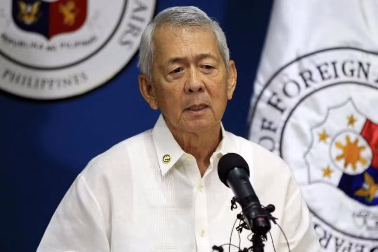 Ngoại trưởng Philippines Perfecto Yasay, ảnh: EPA / The Straits Times.