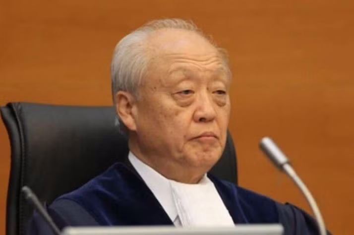 Thẩm phán Shunji Yanai, nguyên Chủ tịch Tòa án Quốc tế về Luật Biển. Ảnh: SCMP.