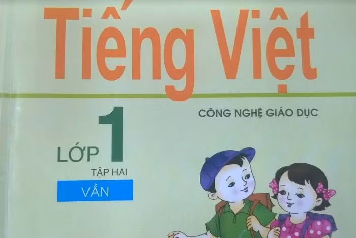 Sách Tiếng Việt lớp 1 Công nghệ giáo dục, tập 2. Ảnh: giaoduc.net.vn.