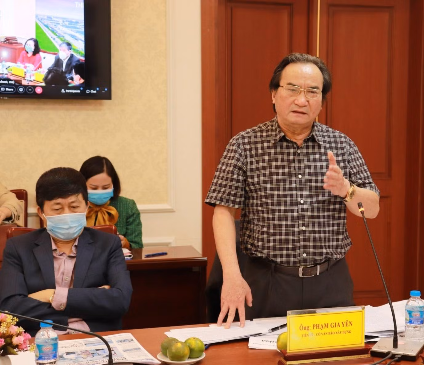 Tiến sĩ Phạm Gia Yên – Cố vấn Báo Xây dựng. Ảnh: Báo Xây dựng. Tiến sĩ Phạm Gia Yên – Cố vấn Báo Xây dựng. Ảnh: Báo Xây dựng.