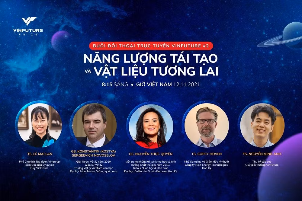 Chương trình đối thoại trực tuyến toàn cầu do Quỹ VinFuture tổ chức Chương trình đối thoại trực tuyến toàn cầu do Quỹ VinFuture tổ chức