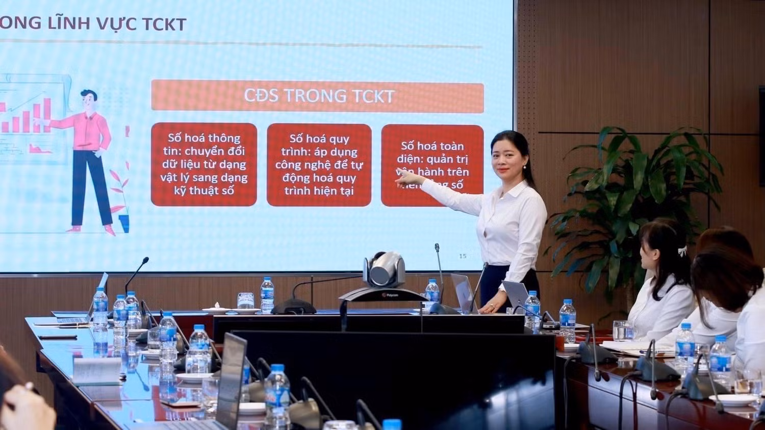 Ban Tài chính kế toán EVNNPC triển khai số hóa quy trình nghiệp vụ tại các cuộc họp Ban Tài chính kế toán EVNNPC triển khai số hóa quy trình nghiệp vụ tại các cuộc họp