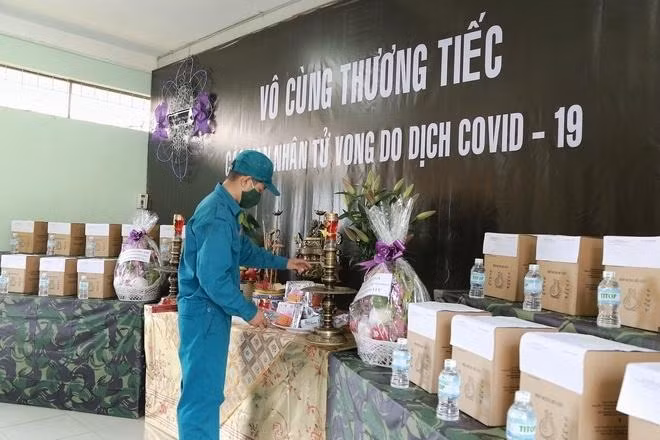 Ngày 19/11 tới, Ủy ban Trung ương Mặt trận Tổ quốc Việt Nam phối hợp Thành ủy thành phố Hồ Chí Minh sẽ tổ chức Lễ tưởng niệm đồng bào tử vong, cán bộ, chiến sĩ hy sinh trong dịch Covid-19. (Ảnh: Hanoimoi.com.vn)