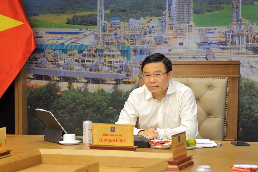 Tổng Giám đốc Tập đoàn Dầu khí Việt Nam (Petrovietnam) Lê Mạnh Hùng