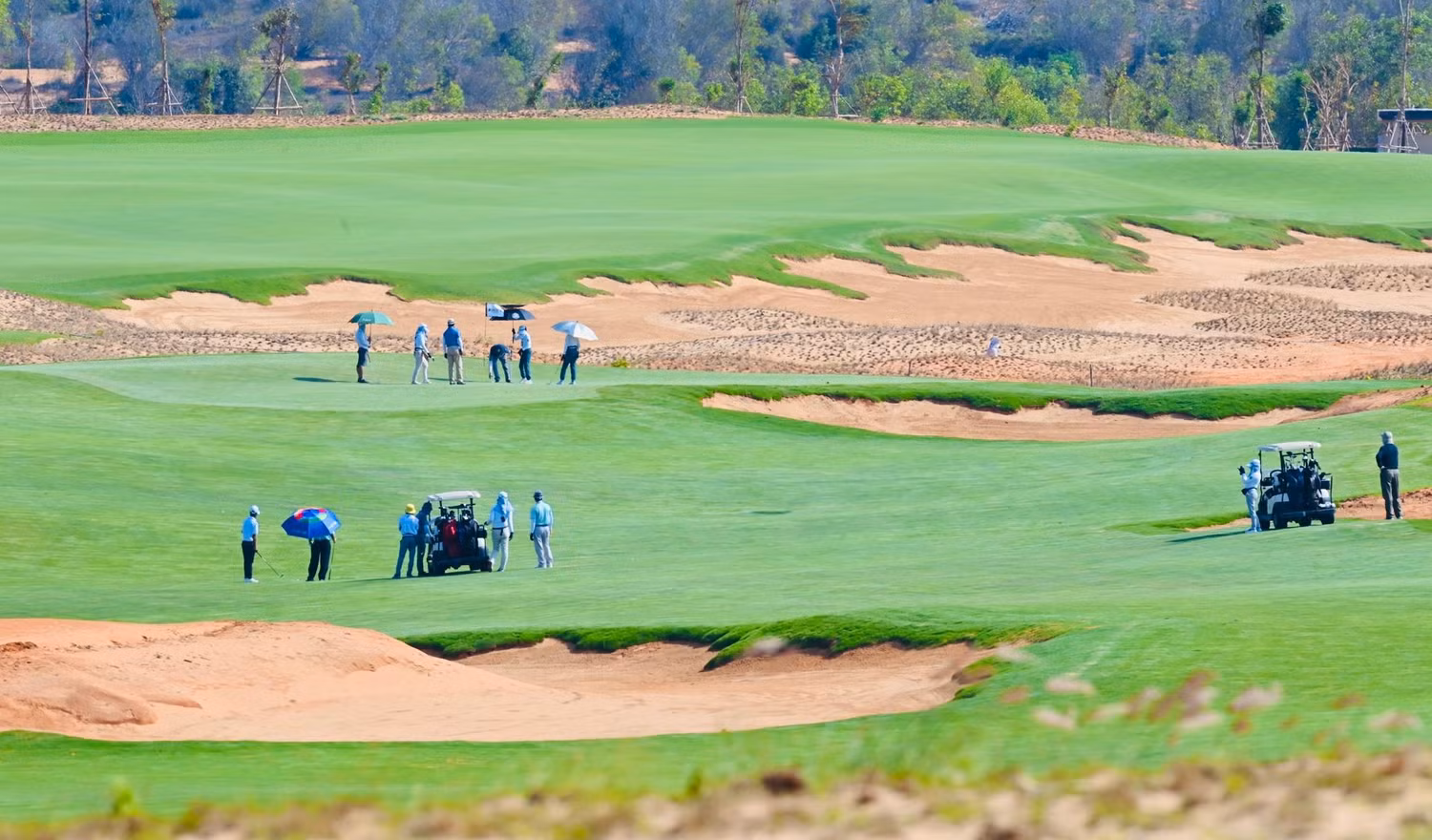 Sân golf PGA Ocean 18 hố đã được vận hành từ tháng 04/2021. Sân golf PGA Ocean 18 hố đã được vận hành từ tháng 04/2021.