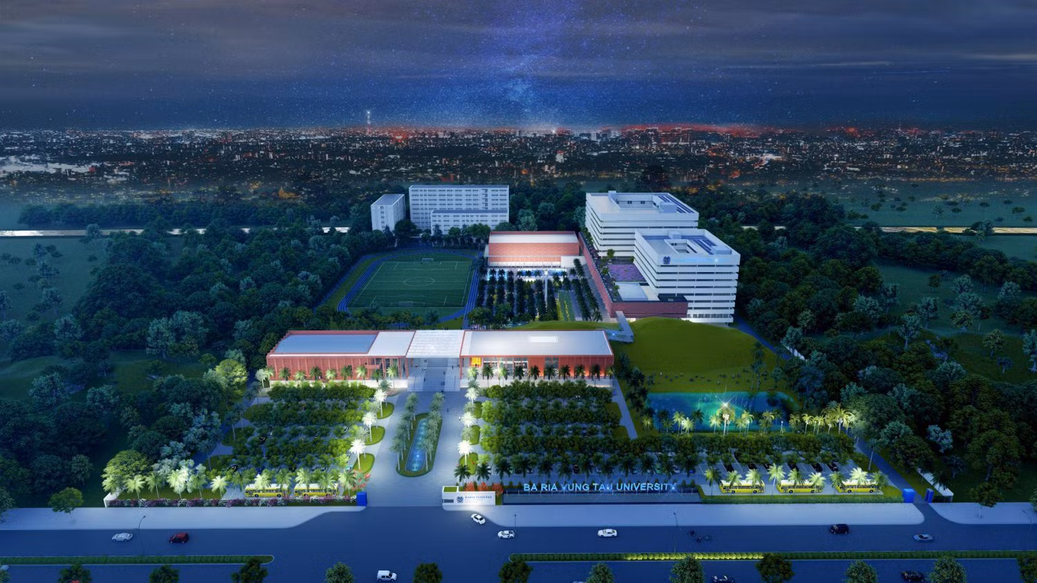 Cơ sở mới của BVU theo mô hình đại học resort sẽ được đưa vào hoạt động từ năm học 2022-2023