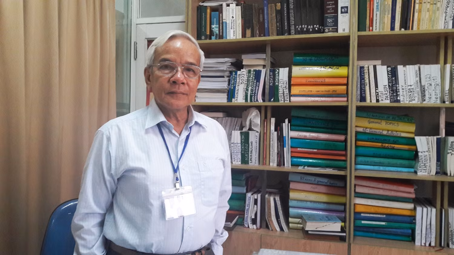 GS.TSKH Vũ Xuân Quang yêu cầu nghiên cứu sinh do mình hướng dẫn phải có hai bài báo quốc tế ISI. Ảnh: An Nguyên