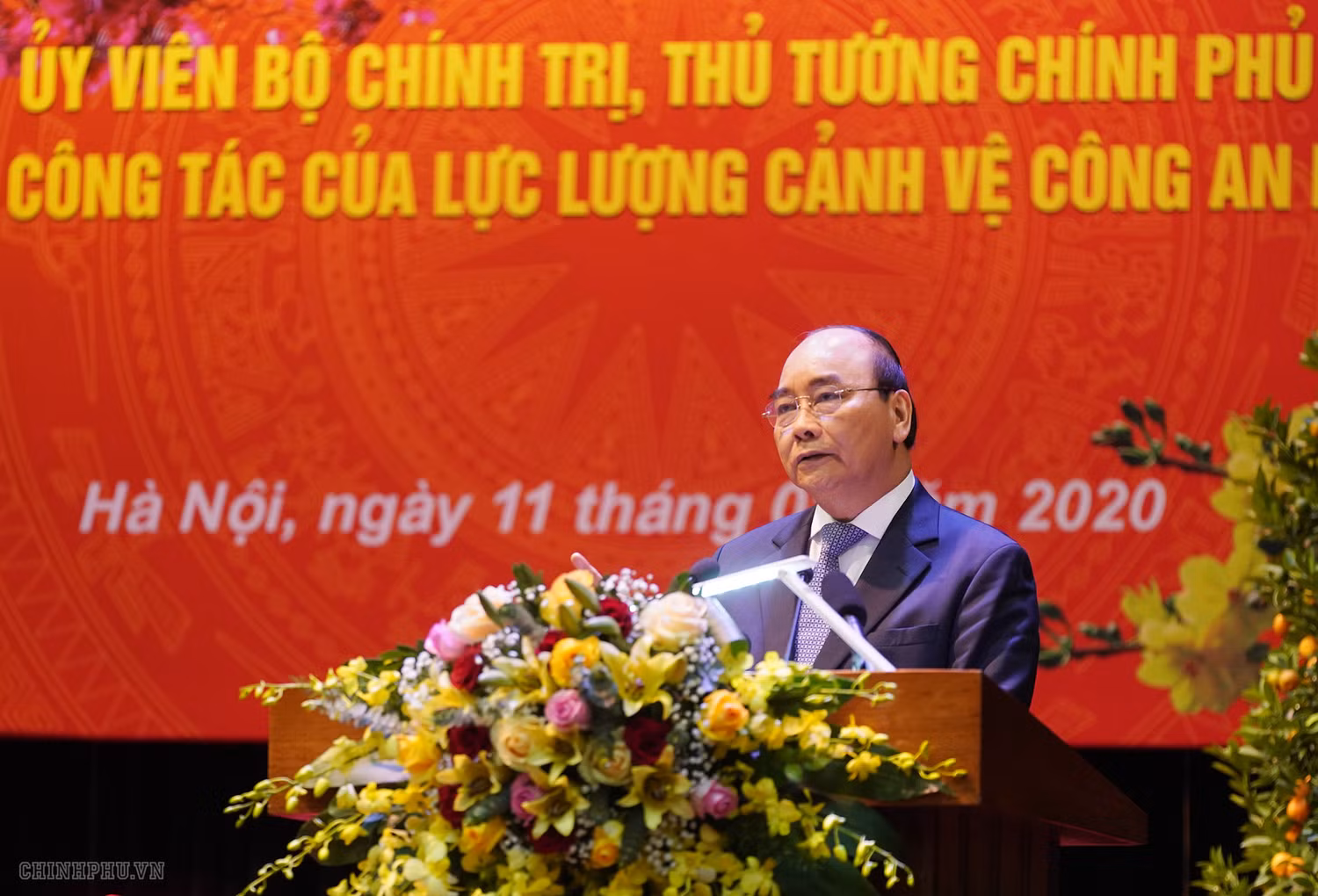 Thủ tướng phát biểu. Ảnh: VGP