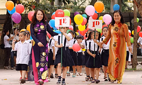 Năm học 2014-2015: Học trước khai giảng sau ảnh 1