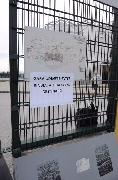 Hoãn tất cả các trận đấu tại vòng 35 Serie A Hoãn tất cả các trận đấu tại vòng 35 Serie A