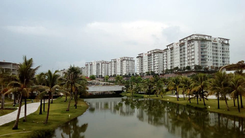 Một góc khu đô thị Sa La. (Ảnh: H.L)