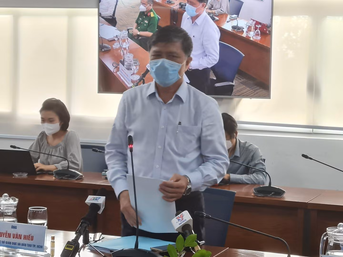 Ông Nguyễn Văn Hiếu - Giám đốc Sở Giáo dục và Đào tạo Thành phố Hồ Chí Minh (ảnh: P.L) Ông Nguyễn Văn Hiếu - Giám đốc Sở Giáo dục và Đào tạo Thành phố Hồ Chí Minh (ảnh: P.L)