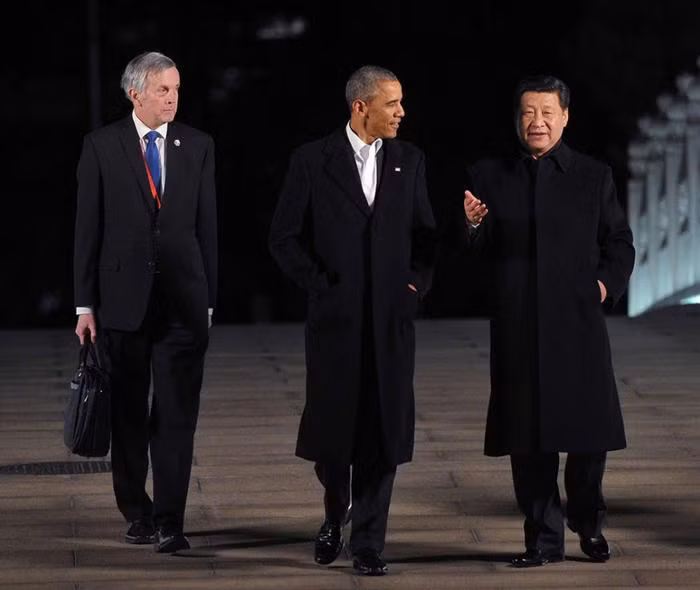Tổng thống Mỹ Barack Obama và Chủ tịch Trung Quốc Tập Cận Bình tại Bắc Kinh ngày 11 tháng 11 năm 2014