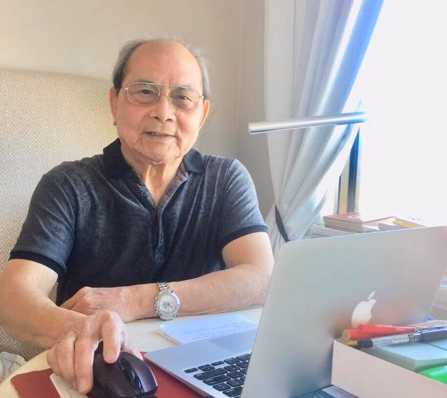 Luật sư Hoàng Nguyên Hồng - nguyên Chuyên viên Cao cấp Ủy ban Kiểm tra Trung ương. ảnh: NH.
