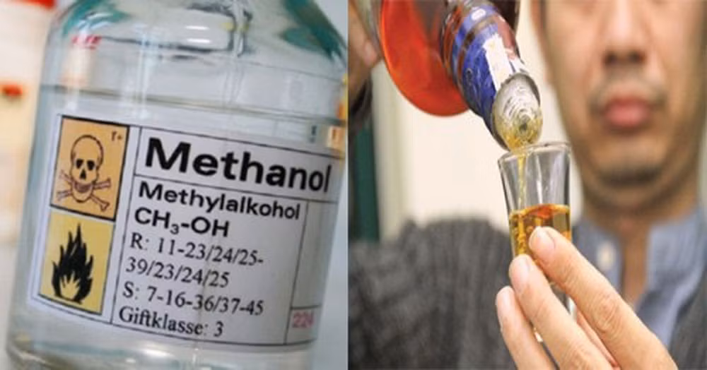 Ngộ độc rượu methanol có thể nguy hiểm tới tính mạng. Ngộ độc rượu methanol có thể nguy hiểm tới tính mạng.
