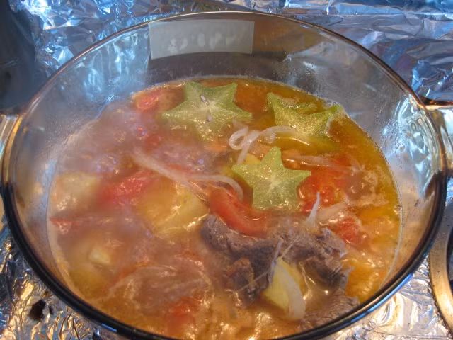 6. Canh thịt bò nấu khế chua