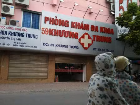 Phòng khám Khương Trung cũng trong tình trạng tương tự