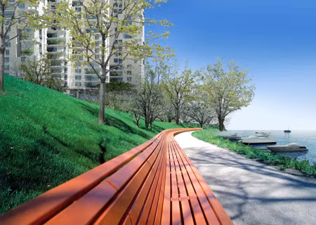 Một góc những căn hill vila lệch tầng