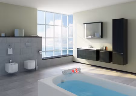 Những block nhà được thiết kế theo kết cấu độc đáo có thể đón nhận được hướng gió và hướng nước của cả hòn đảo.