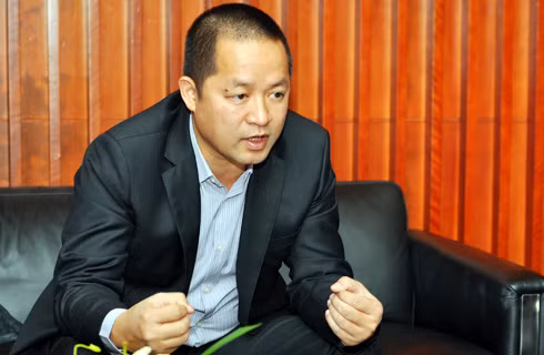 Trương Đình Anh là vị TGĐ sau giờ làm là về với gia đình, ít giao du bạn bè. Ảnh VNE