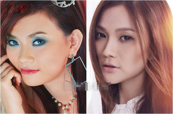 Thu Thủy cũng gợi cảm hơn khi giã từ chiếc cằm vuông. Thu Thủy cũng gợi cảm hơn khi giã từ chiếc cằm vuông.
