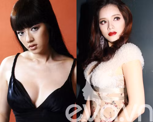 Cô cũng từng dính đến tin đồn nâng ngực. Trước đây, vòng 1 của Lý Nhã Kỳ nhỏ hơn và chảy xệ hơn bây giờ.