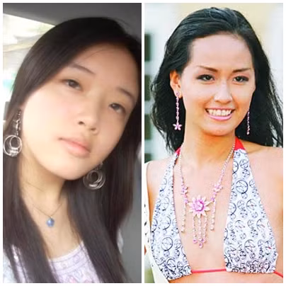 Song rõ ràng, khi chưa dao kéo, thì nhan sắc tự nhiên của Mai Phương Thúy chưa chắc đã đẹp bằng cô em gái của mình