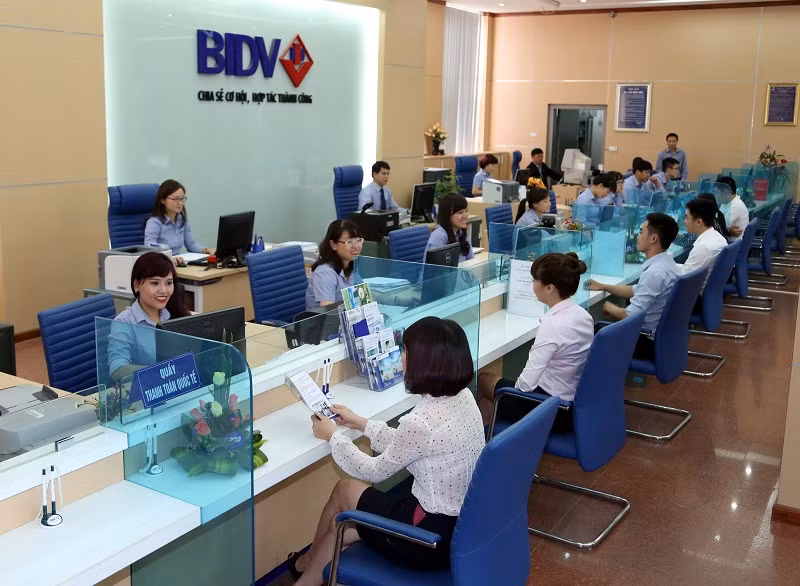 Hoạt động giao dịch tại BIDV