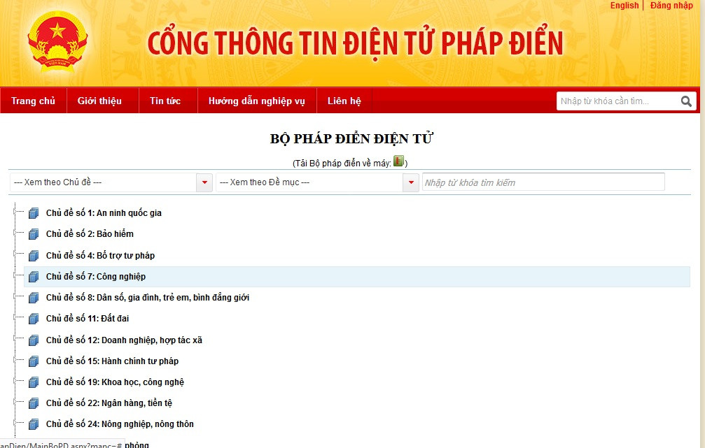 Chính phủ vừa phê duyệt kết quả pháp điển hệ thống quy phạm pháp luật. Ảnh: Baochinhphu.vn