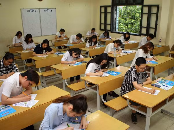 Kỳ thi Trung học phổ thông quốc gia 2018. Ảnh: TTXVN Kỳ thi Trung học phổ thông quốc gia 2018. Ảnh: TTXVN