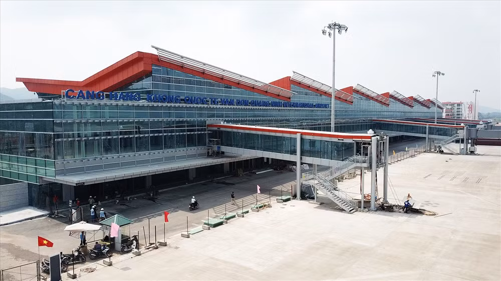 Cảng hàng không quốc tế Vân Đồn. Ảnh: VGP