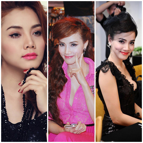 Người đẹp Trang Nhung cũng tạo được chú ý nhờ phong cách gợi cảm, người mẫu tự tin khi sở hữu cặp mày dày và đen bóng. Do độ dày và đen nhánh rất tự nhiên nên Trang Nhung hầu như không tô viền, cô chọn cách để tự nhiên. Tuy nhiên, để giữ cho chân mày gọn gàng, người đẹp thường tạo dáng chân mày bằng cách tỉa tót.