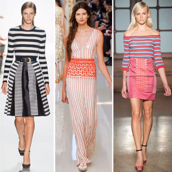 Michael Kors, Tony Burch, Philosophi di Alberta Ferretti “mở hàng” NFW với trang phục kẻ sọc