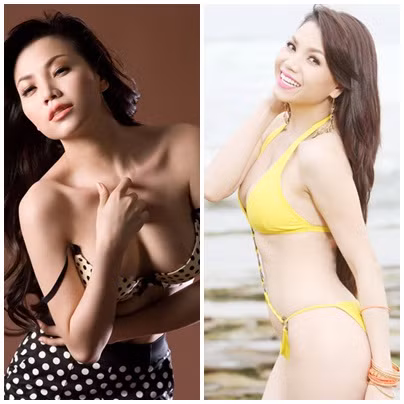 Trà Ngọc Hằng cũng không sở hữu vòng 1 đẹp mỹ mãn như nhiều người vẫn tưởng