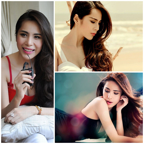 Nữ ca sĩ Thủy Tiên may mắn có được cặp chân mày thanh mảnh, dày vừa phải nhưng phần đuôi thanh thoát và dài quá mắt, rất cân đối với khuôn mặt. Khi trang điểm, nữ ca sĩ khéo léo tô đậm từ phần chân và nhạt dần cho đến phía đuôi mắt.