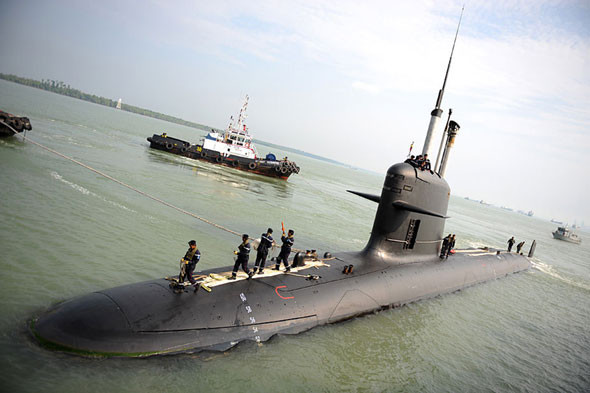 Tàu ngầm thông thường Scorpene Malaysia, mua của Pháp Tàu ngầm thông thường Scorpene Malaysia, mua của Pháp