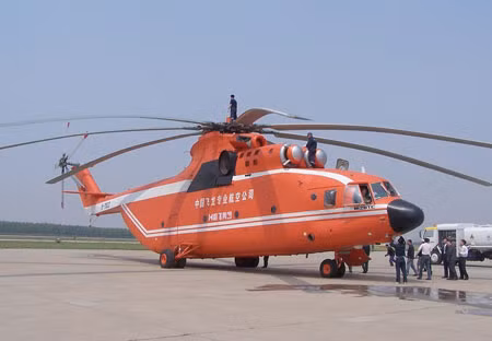 Máy bay trực thăng cỡ lớn Mi-26 của hàng không dân dụng Trung Quốc, mua của Nga Máy bay trực thăng cỡ lớn Mi-26 của hàng không dân dụng Trung Quốc, mua của Nga