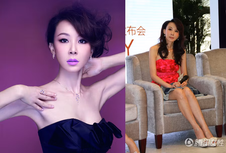 Tiêu Tường, mặn mà son sắc khi ở tuổi 40.