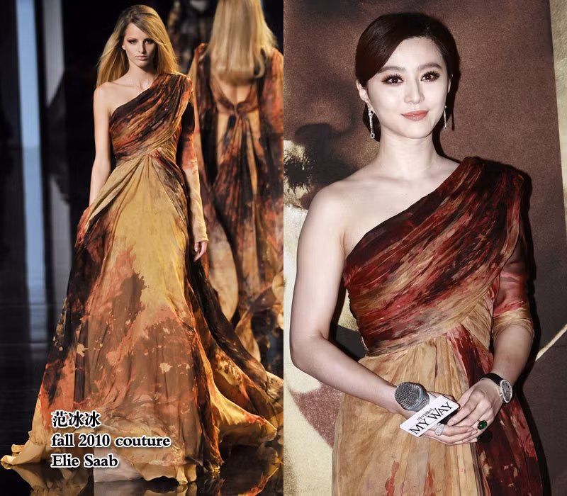 Phạm Băng Băng hay được mọi người gọi với cái tên “yêu nữ thích hàng hiệu”, gout thẩm mỹ về thời trang của cô được đánh giá rất cao, những trang phục cô mặc rất cầu kỳ với kỹ thuật cắt may phức tạp. Có thể đó là phong cách của “nữ hoàng thảm đỏ”. Xem thêm: Sao Hàn/ Sao Hoa ngữ/ Sao Hollywood/ Sao Việt